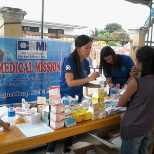 Weekend Medical Mission by Benguet Corporation.